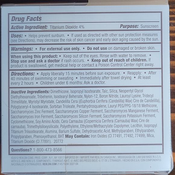 REVLON New Complexion One-Step Compact Makeup SPF 15 NATURAL BEIGE 04✨️NEW✨️ - Picture 5 of 10